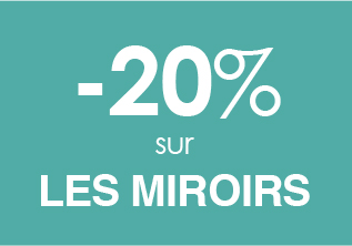 Soldes miroirs à -20%